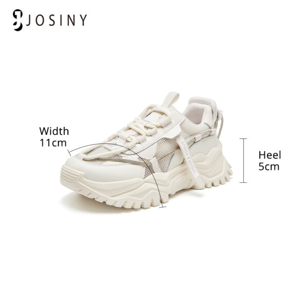 JOSINY Sneakers Ladies Vulcanized increase Shoes Casual Platform Sneaker