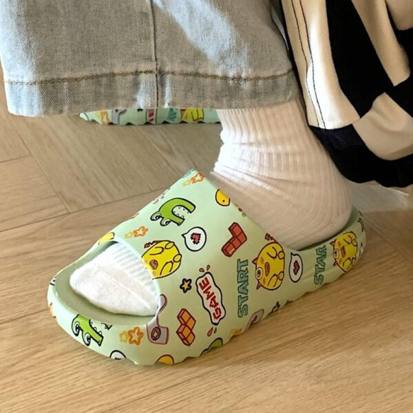 Women Men Summer Slippers Non-Slip Beach Slide Sandals