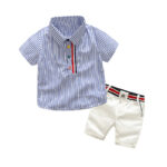 summer-children-baby-clothes-short-sleeve-striped-shirt-pants-gentlemen-elegant-suit-kids-tracksuit-for-toddler