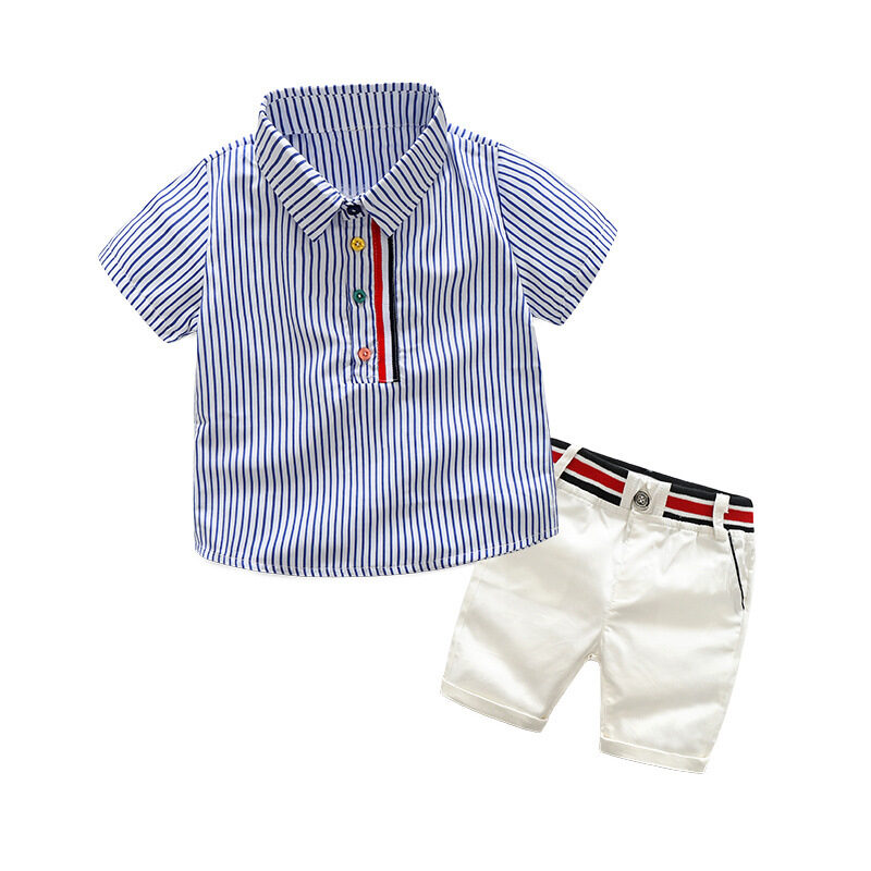 summer-children-baby-clothes-short-sleeve-striped-shirt-pants-gentlemen-elegant-suit-kids-tracksuit-for-toddler