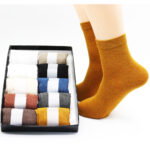women-s-solid-color-bamboo-fiber-socks-korean-casual-fashion-breathable-harajuku-female-socks
