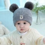 Cute Baby Boy Girls Warm Knit Animal Hat and Scarf Toddler Winter Crochet Beanie Cap Set