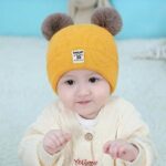 Cute Baby Boy Girls Warm Knit Animal Hat and Scarf Toddler Winter Crochet Beanie Cap Set