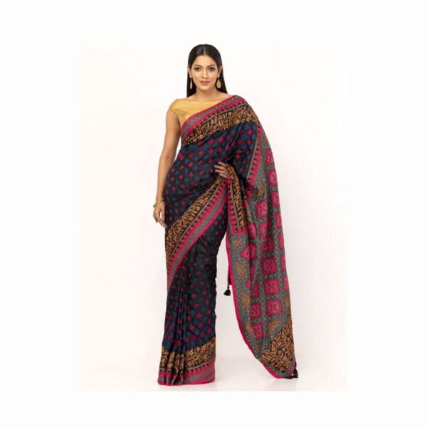 black-printed-and-embroidered-silk-saree-jpg