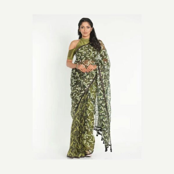 olive-green-printed-and-embroidered-endi-muslin-saree-jpg