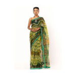 olive-printed-and-embroidered-muslin-saree-jpg