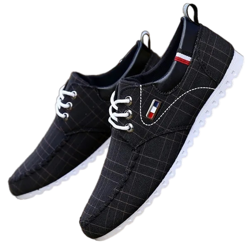 Mens Casual Driving Shoes Loafers Men’s Breathable Soft Casual Shoes Canvas Shoes