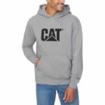 Caterpillar Men’s Hoodie for WInter Fashion Gray