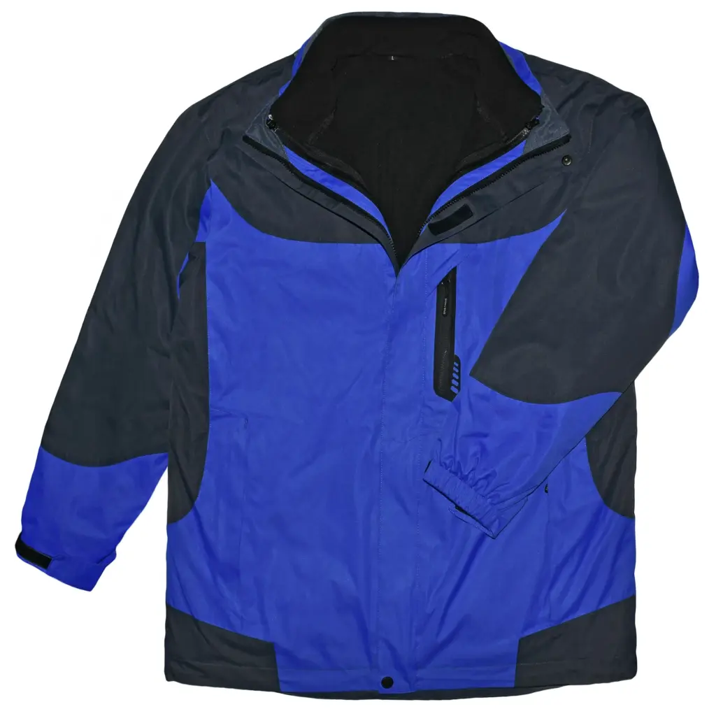 Victory Outfitters Men's Three in One System Color Block Jacket