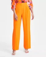 BAR III Women's High-Rise Wide-Leg Pants