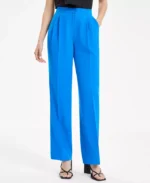 BAR III Women's High-Rise Wide-Leg Pants