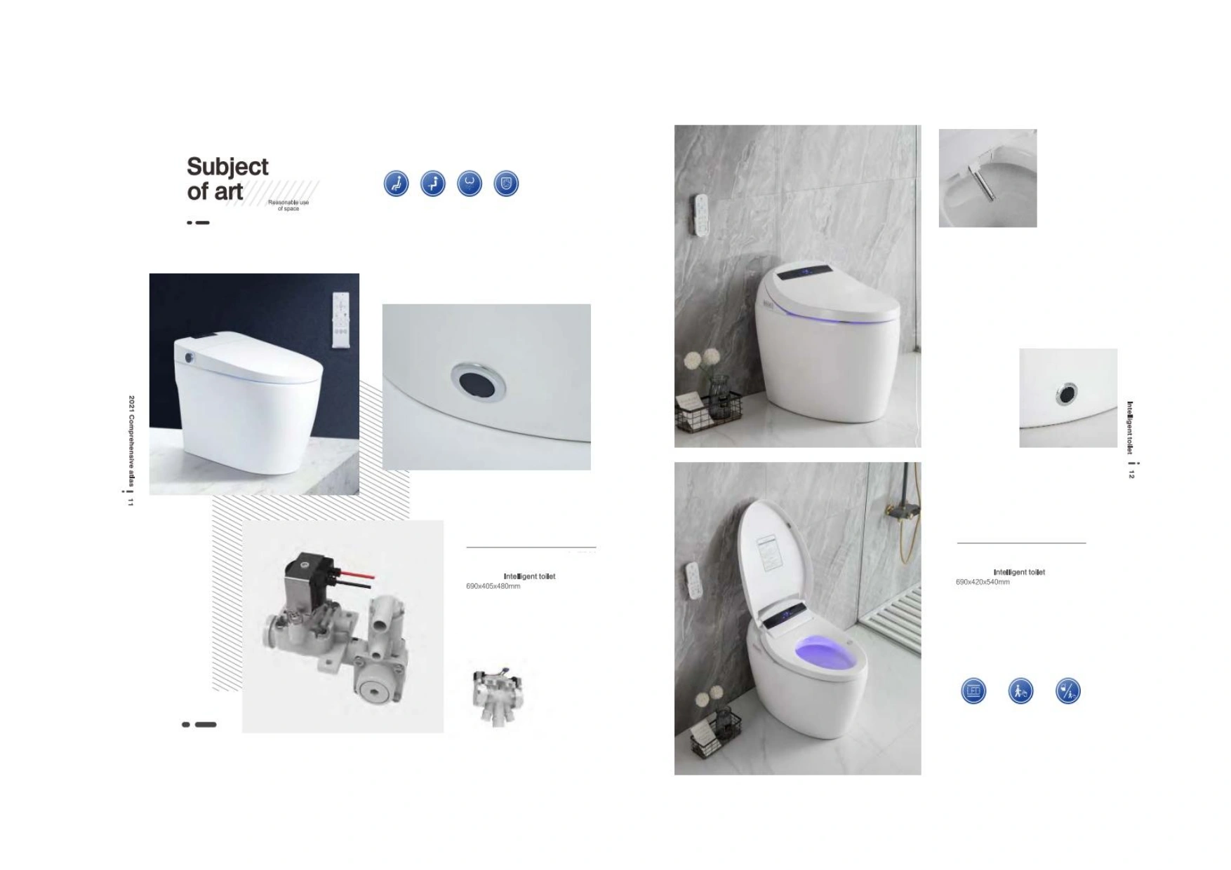 BARQUN INTELLIGENT TOILET, BASIN, CABINET, SHOWER ITEMS