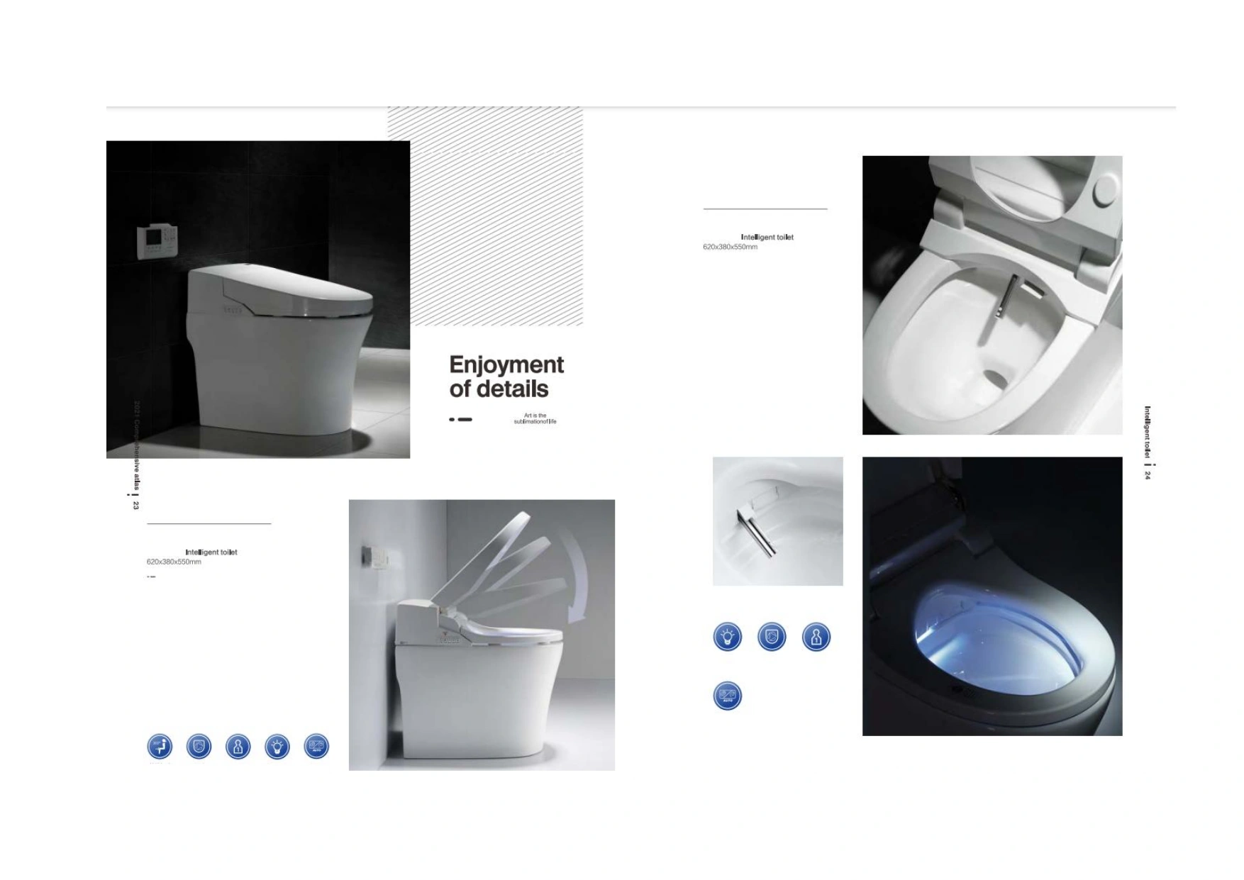 BARQUN INTELLIGENT TOILET, BASIN, CABINET, SHOWER ITEMS