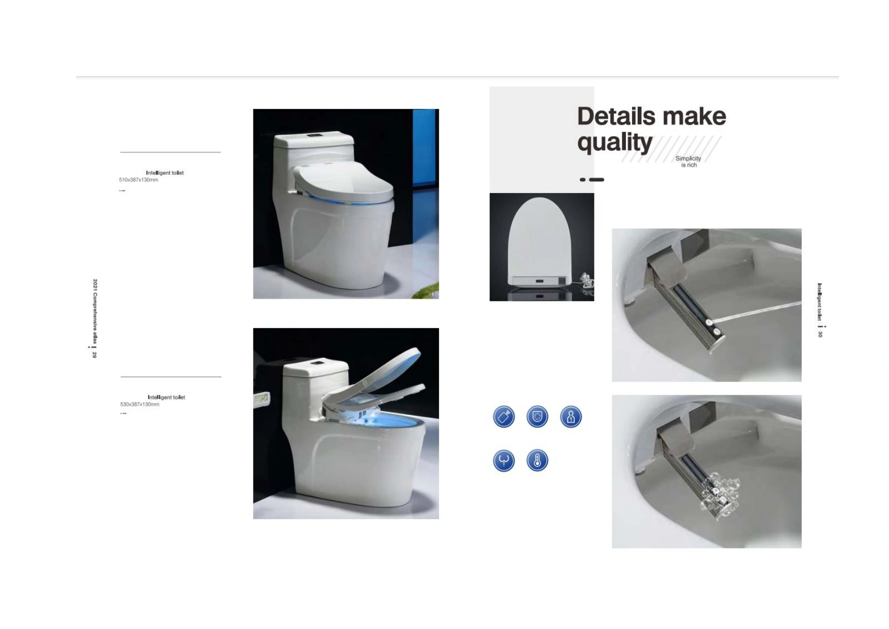 BARQUN INTELLIGENT TOILET, BASIN, CABINET, SHOWER ITEMS