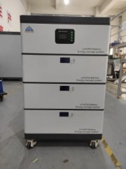 5kw inverter with 5kw lithium battery stacked All in one 