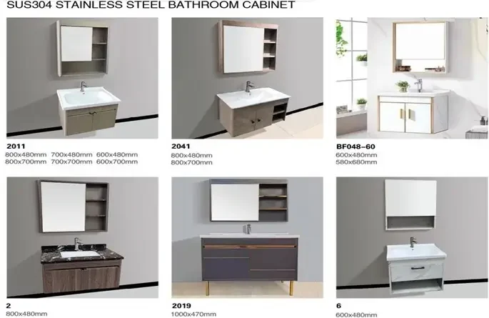 Stainless Steel Bathroom Cabinet-04