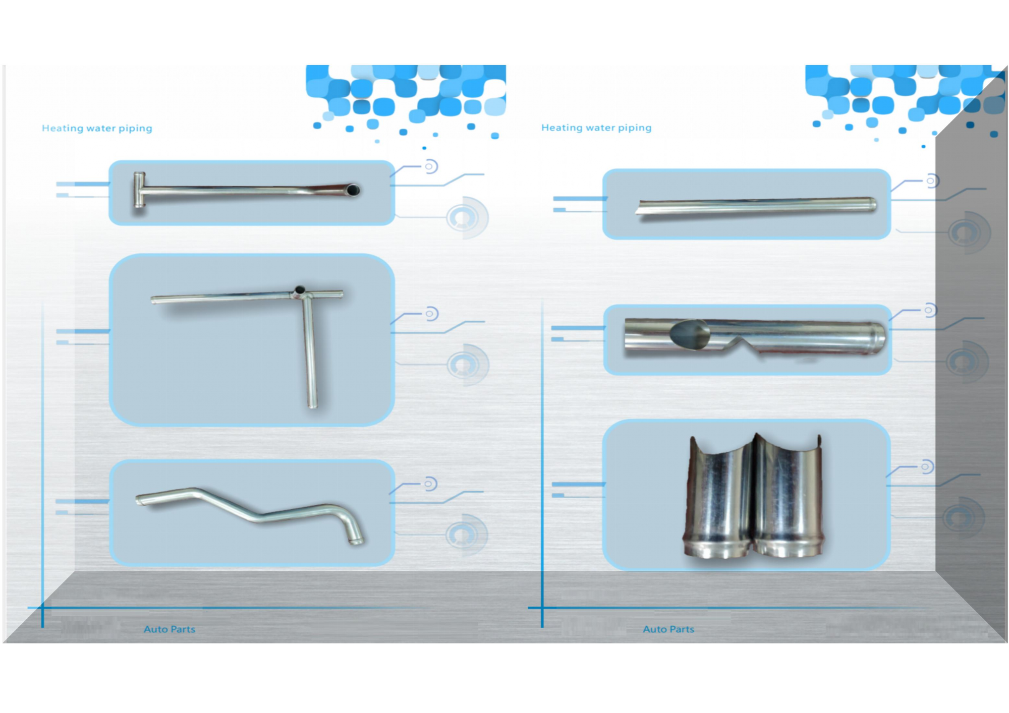 Vehicle Fiberglass Body Heat Piping