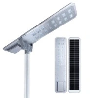 KF-A1 super brightness All in one solar street light with 6 LED bulbs 60w