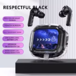 Touch-Screen-TWS-Earbuds-Black